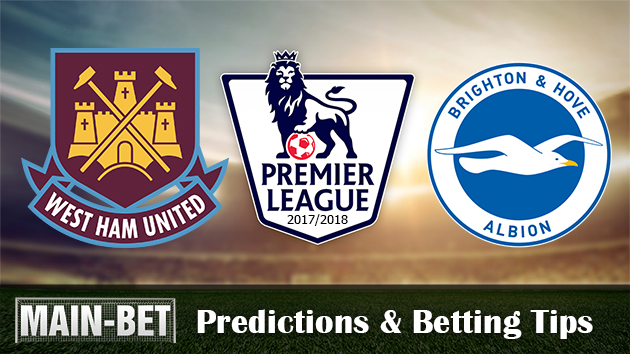 West Ham Brighton Predictions, 20 Oct 2017