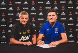 Official: Harry Maguire has moved to Old Trafford for a record-breaking fee
