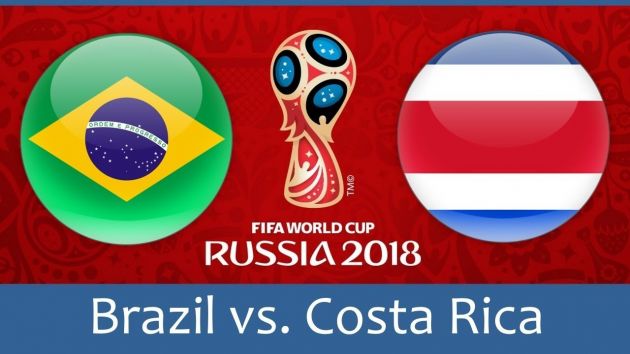 Brazil vs Costa Rica Predictions and Betting Tips, 22 Jun 2018